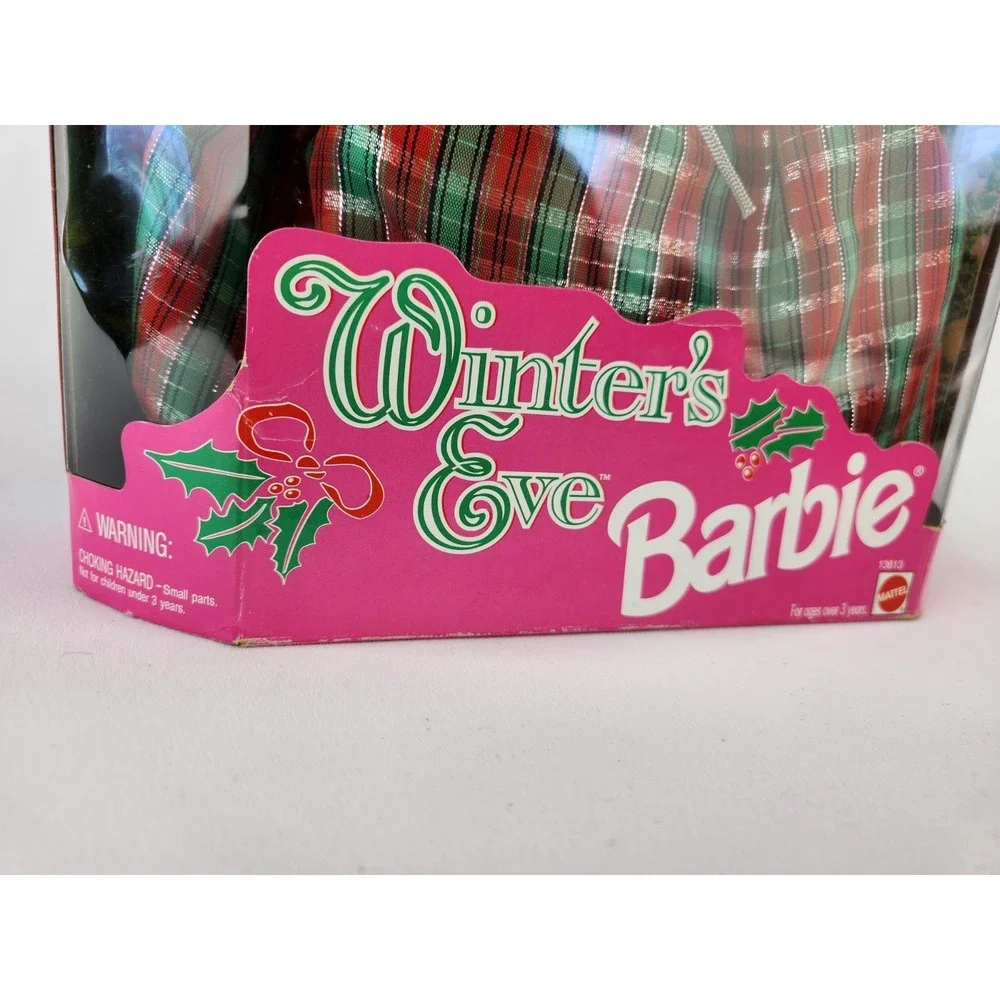 Winter's Eve Barbie Doll Special Edition 1994 Holiday Party Dress Mattel‎ 13613